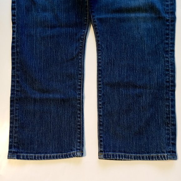 Vineyard Vines Denim Jeans wms 38  Hemmed to 25 1/2" inseam  capris  1P1338  EXC - Picture 6 of 11